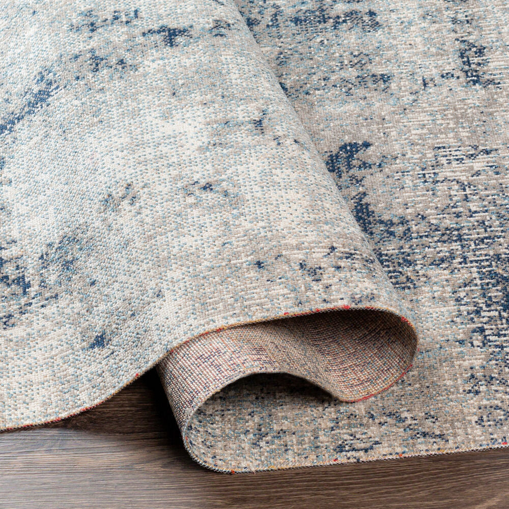 Surya Huntington Beach HTB-2302 Navy Modern Machine Woven Rug