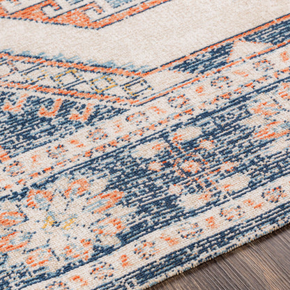 Surya Huntington Beach HTB-2308 Navy Global Machine Woven Rug