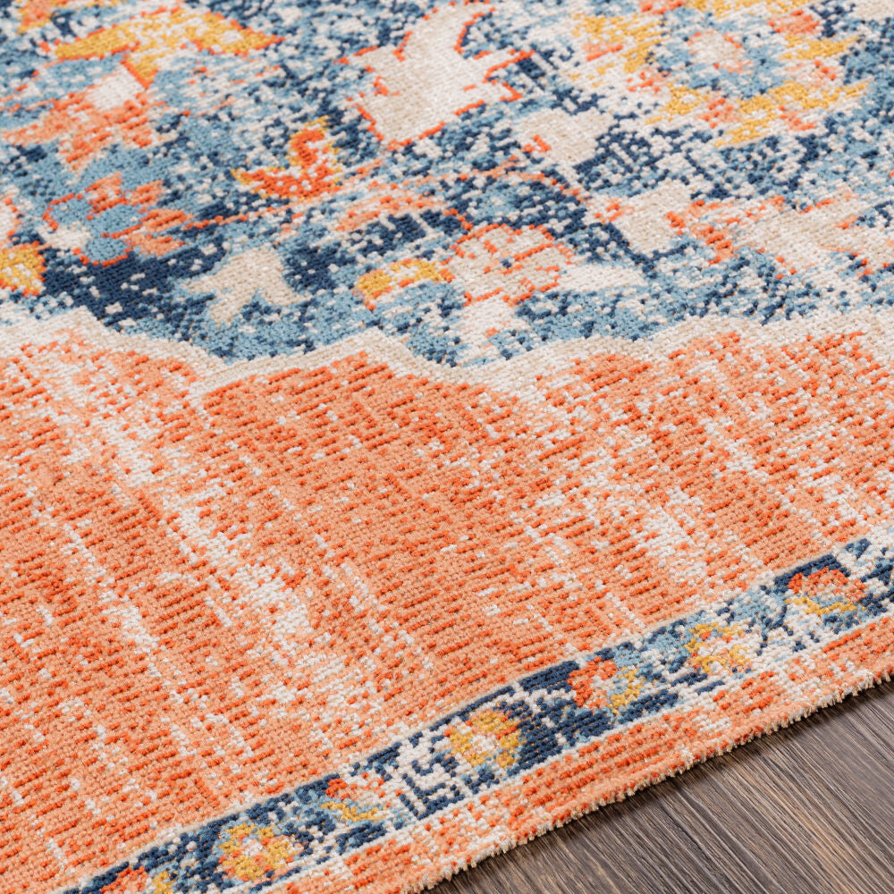 Surya Huntington Beach HTB-2314 Dusty Coral Global Machine Woven Rug