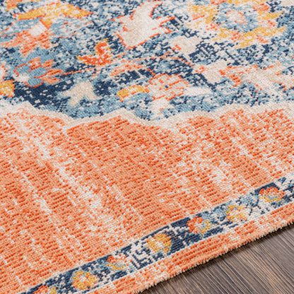Surya Huntington Beach HTB-2314 Dusty Coral Global Machine Woven Rug