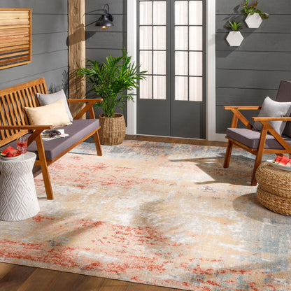 Surya Huntington Beach HTB-2323 Denim Modern Machine Woven Rug