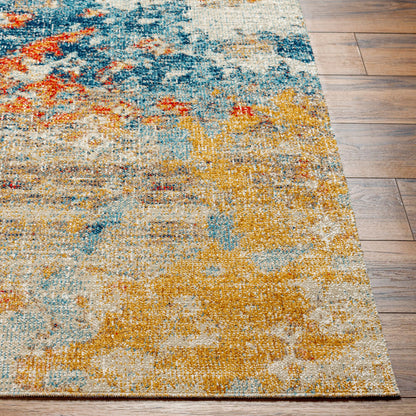Surya Huntington Beach HTB-2325 Orange Modern Machine Woven Rug