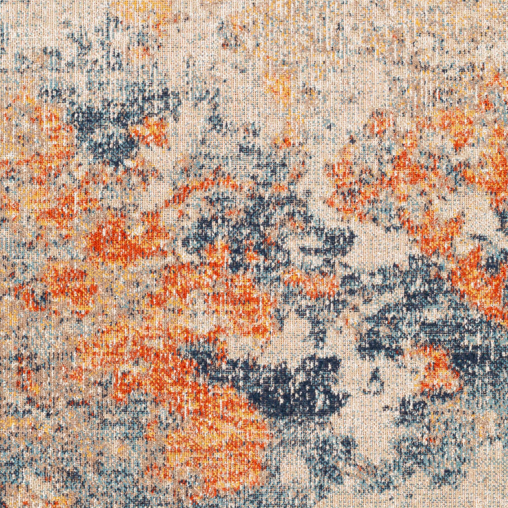 Surya Huntington Beach HTB-2325 Orange Modern Machine Woven Rug