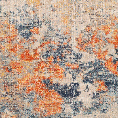 Surya Huntington Beach HTB-2325 Orange Modern Machine Woven Rug