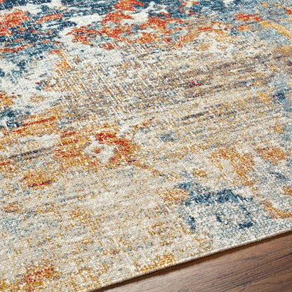 Surya Huntington Beach HTB-2325 Orange Modern Machine Woven Rug
