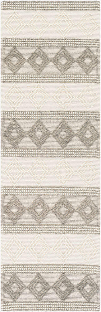 Surya Hygge HYG-2300 Charcoal Cottage Hand Woven Rug