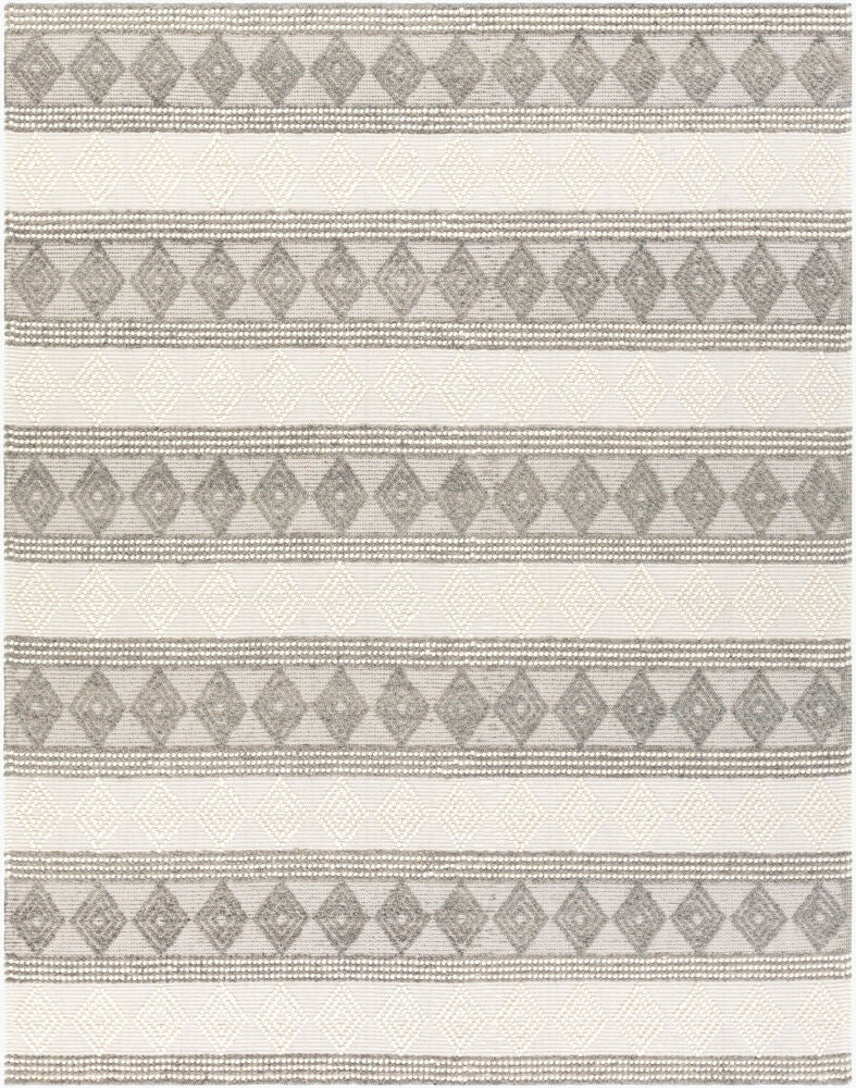 Surya Hygge HYG-2300 Charcoal Cottage Hand Woven Rug