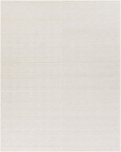 Surya Hygge HYG-2302 White Cottage Hand Woven Rug