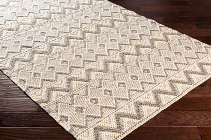 Surya Hygge HYG-2304 Cream Global Hand Woven Rug