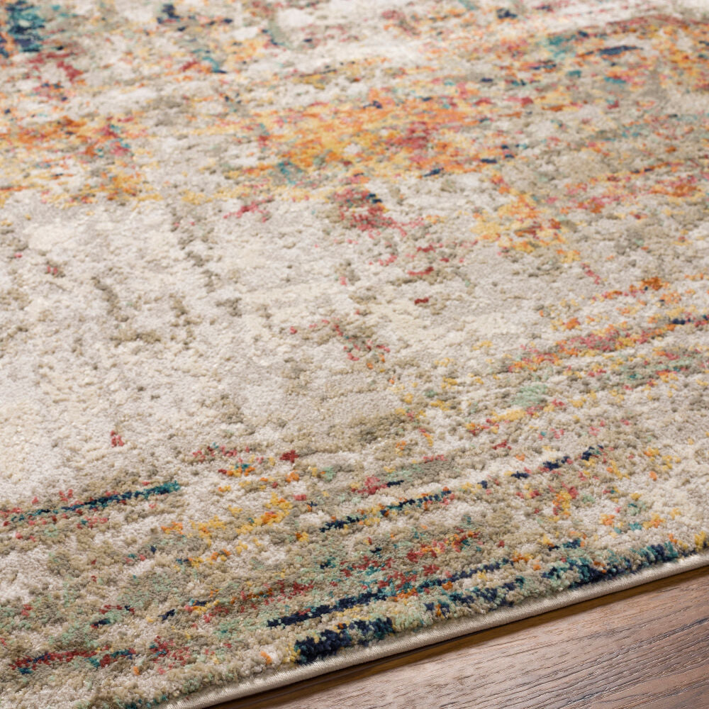 Surya Illusions ILS-2300 Cream Modern Machine Woven Rug