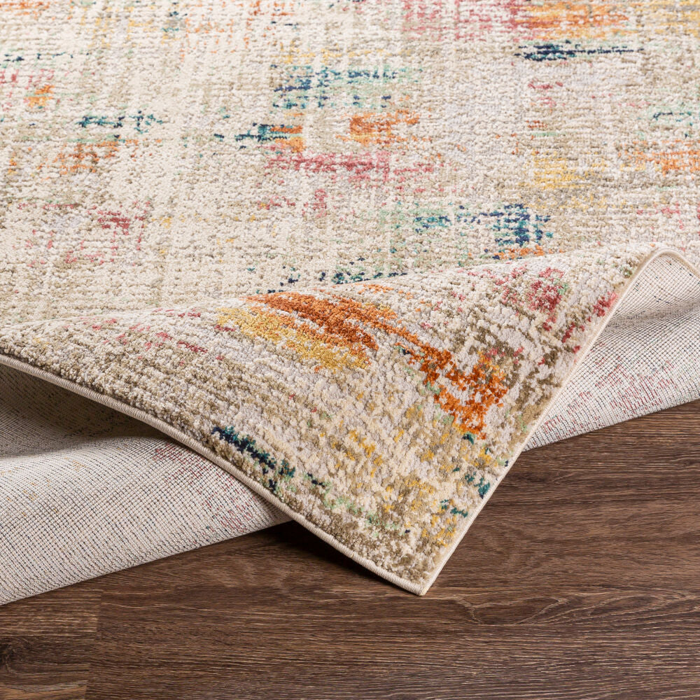 Surya Illusions ILS-2303 Cream Modern Machine Woven Rug