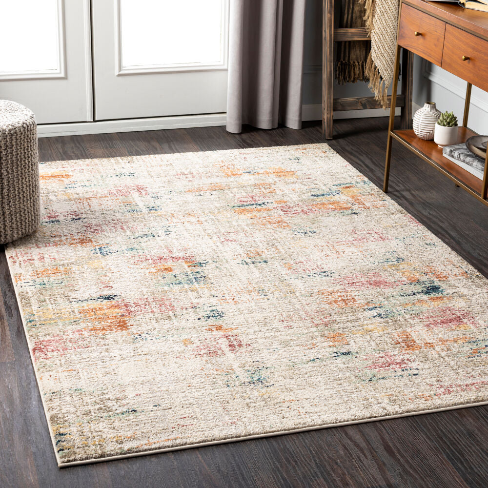 Surya Illusions ILS-2303 Cream Modern Machine Woven Rug