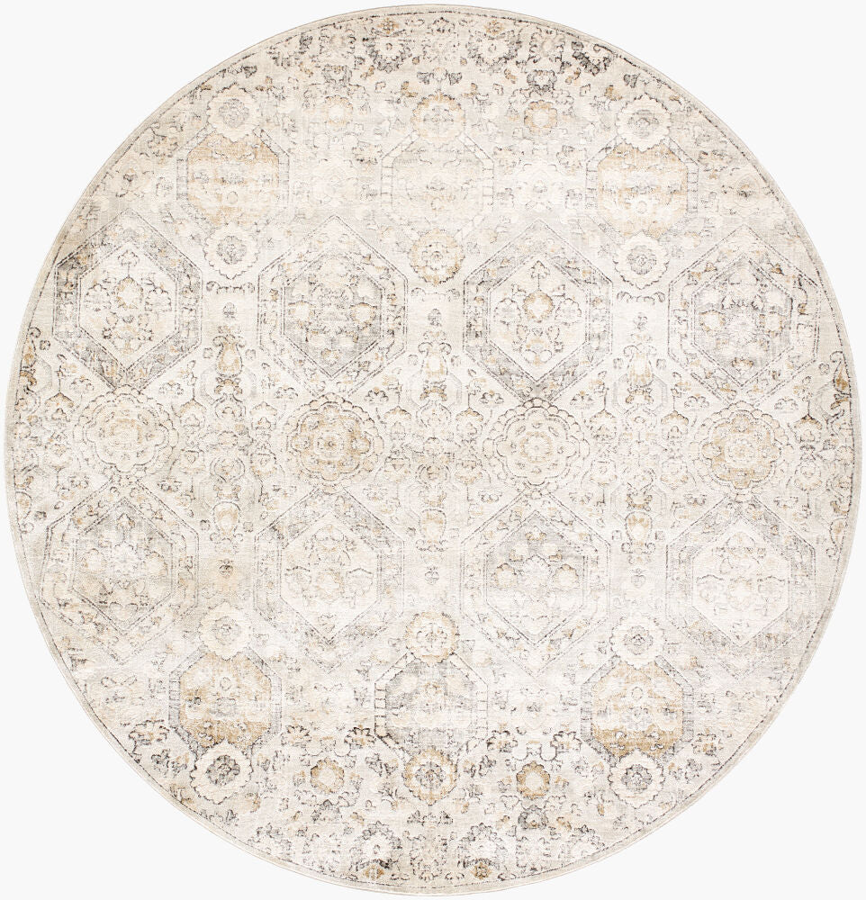 Surya Indigo IGO-2306 Gray Traditional Machine Woven Rug
