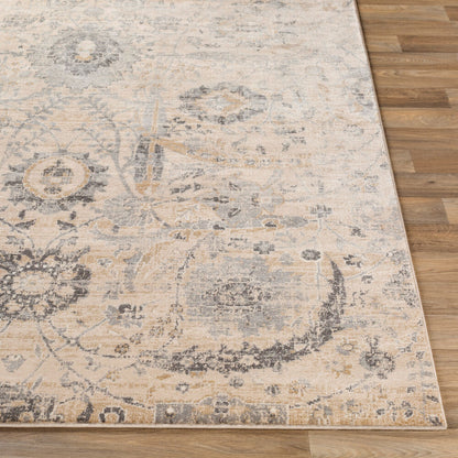 Surya Indigo IGO-2319 Charcoal Traditional Machine Woven Rug