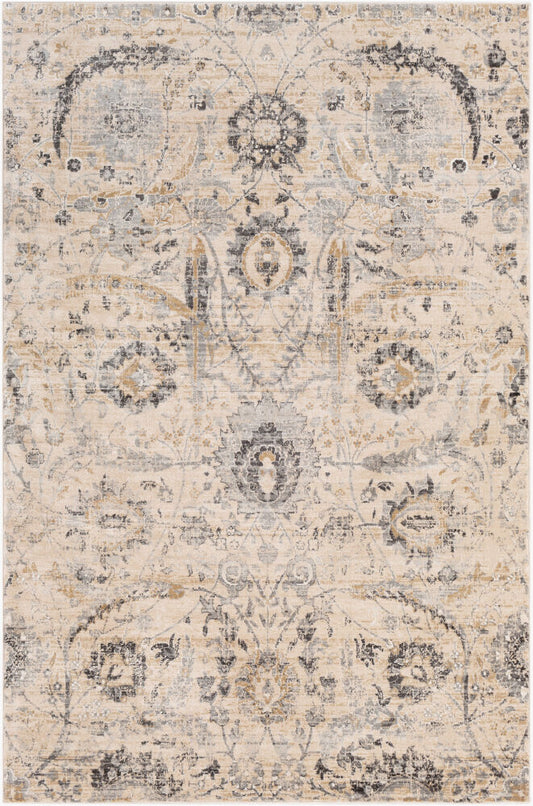 Surya Indigo IGO-2319 Charcoal Traditional Machine Woven Rug