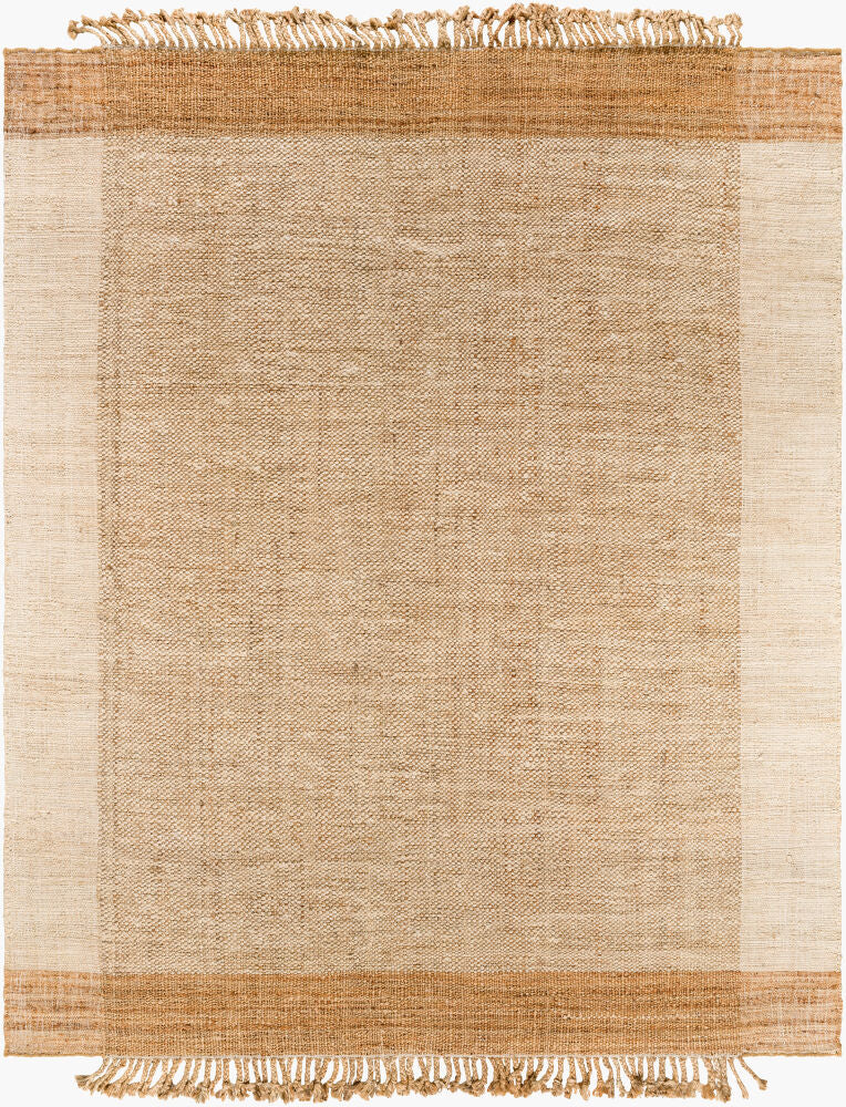 Surya Jasmine JAM-2303 Light Brown Cottage Hand Woven Rug