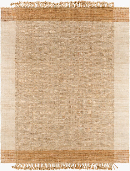 Surya Jasmine JAM-2303 Light Brown Cottage Hand Woven Rug