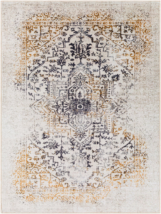 Surya Jefferson JFS-2304 Ink Blue Traditional Machine Woven Rug