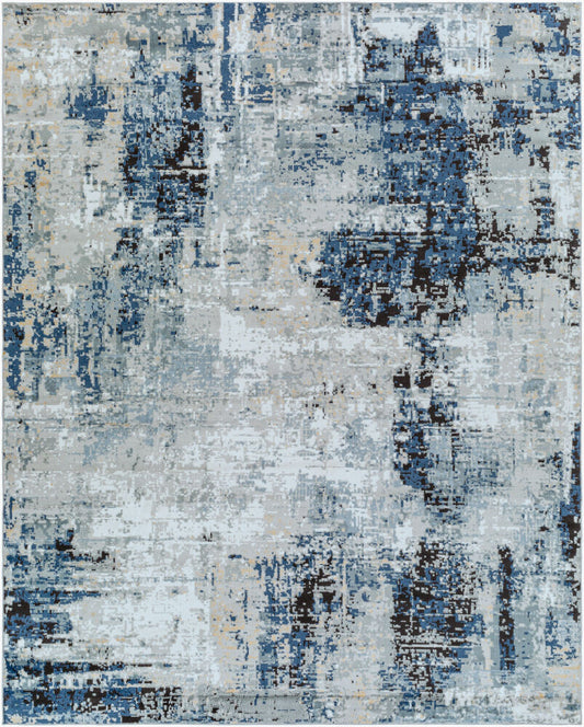 Surya Jolie JLO-2300 Dark Blue Modern Machine Woven Rug