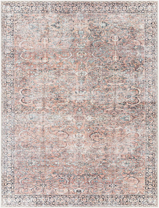 Surya Kemer KMR-2309 Dusty Pink Traditional Machine Woven Rug
