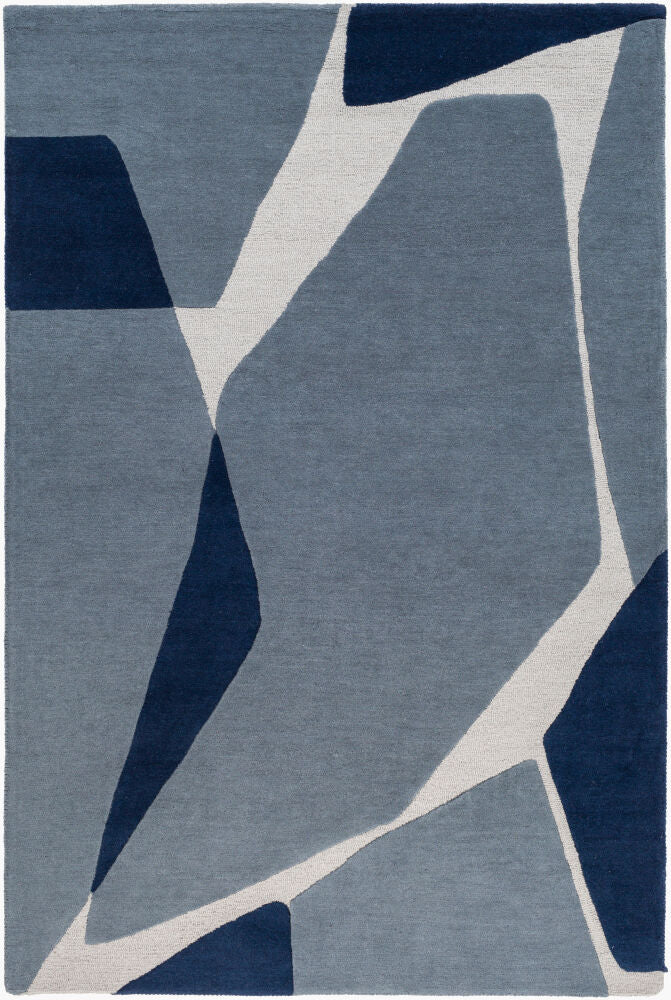 Surya Kennedy KDY-3017 Blue Modern Hand Tufted Rug