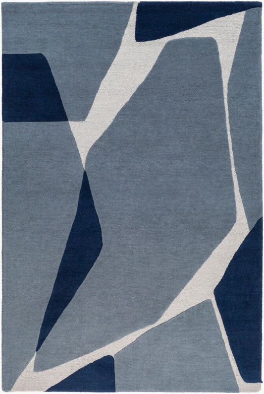 Surya Kennedy KDY-3017 Blue Modern Hand Tufted Rug