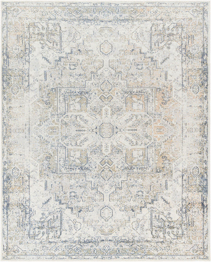 Surya Lillian LLL-2301 Gray Traditional Machine Woven Rug