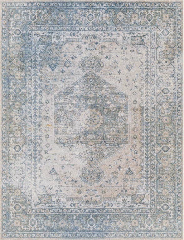 Surya Lillian LLL-2307 Gray Traditional Machine Woven Rug