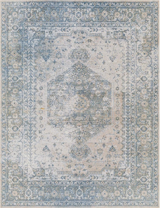 Surya Lillian LLL-2307 Gray Traditional Machine Woven Rug