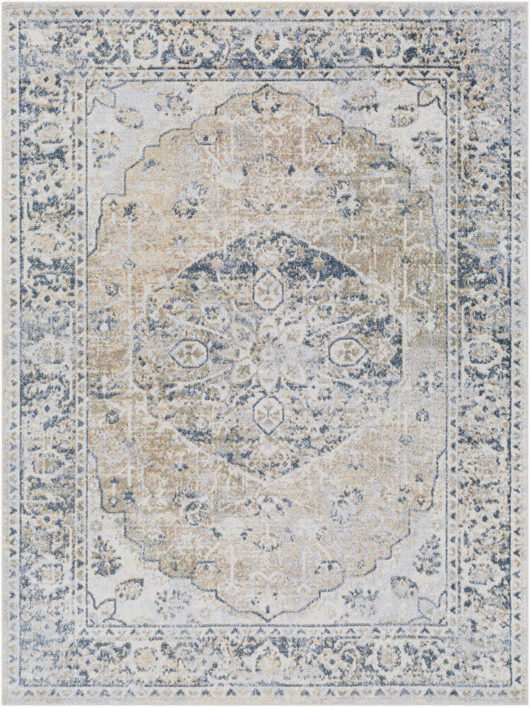 Surya Lillian LLL-2309 Gray Traditional Machine Woven Rug
