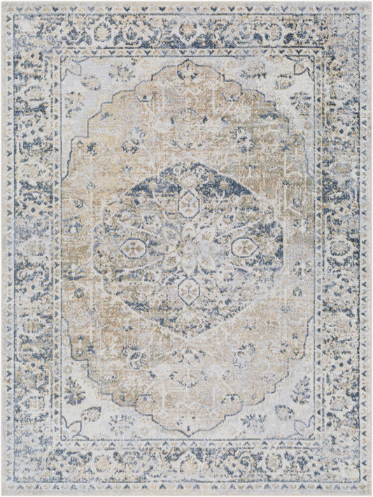 Surya Lillian LLL-2309 Gray Traditional Machine Woven Rug