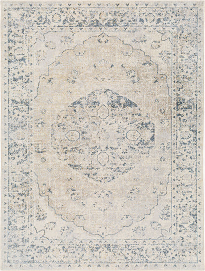 Surya Lillian LLL-2310 Gray Traditional Machine Woven Rug