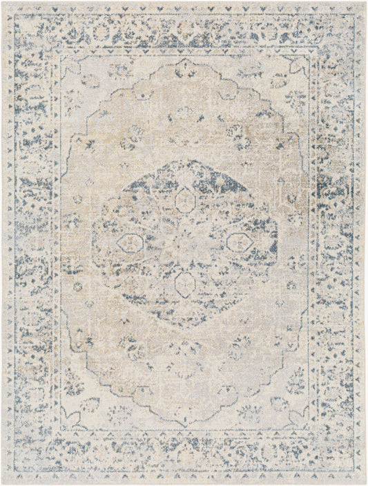 Surya Lillian LLL-2310 Gray Traditional Machine Woven Rug