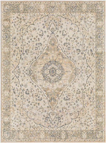Surya Lillian LLL-2322 Gray Traditional Machine Woven Rug