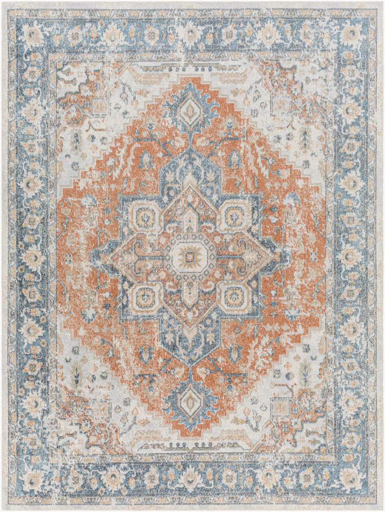 Surya Lillian LLL-2329 Gray Traditional Machine Woven Rug