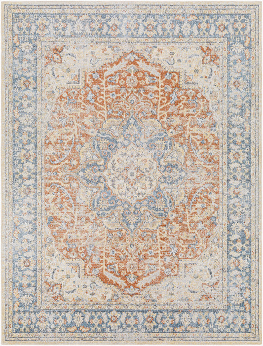 Surya Lillian LLL-2332 Gray Traditional Machine Woven Rug