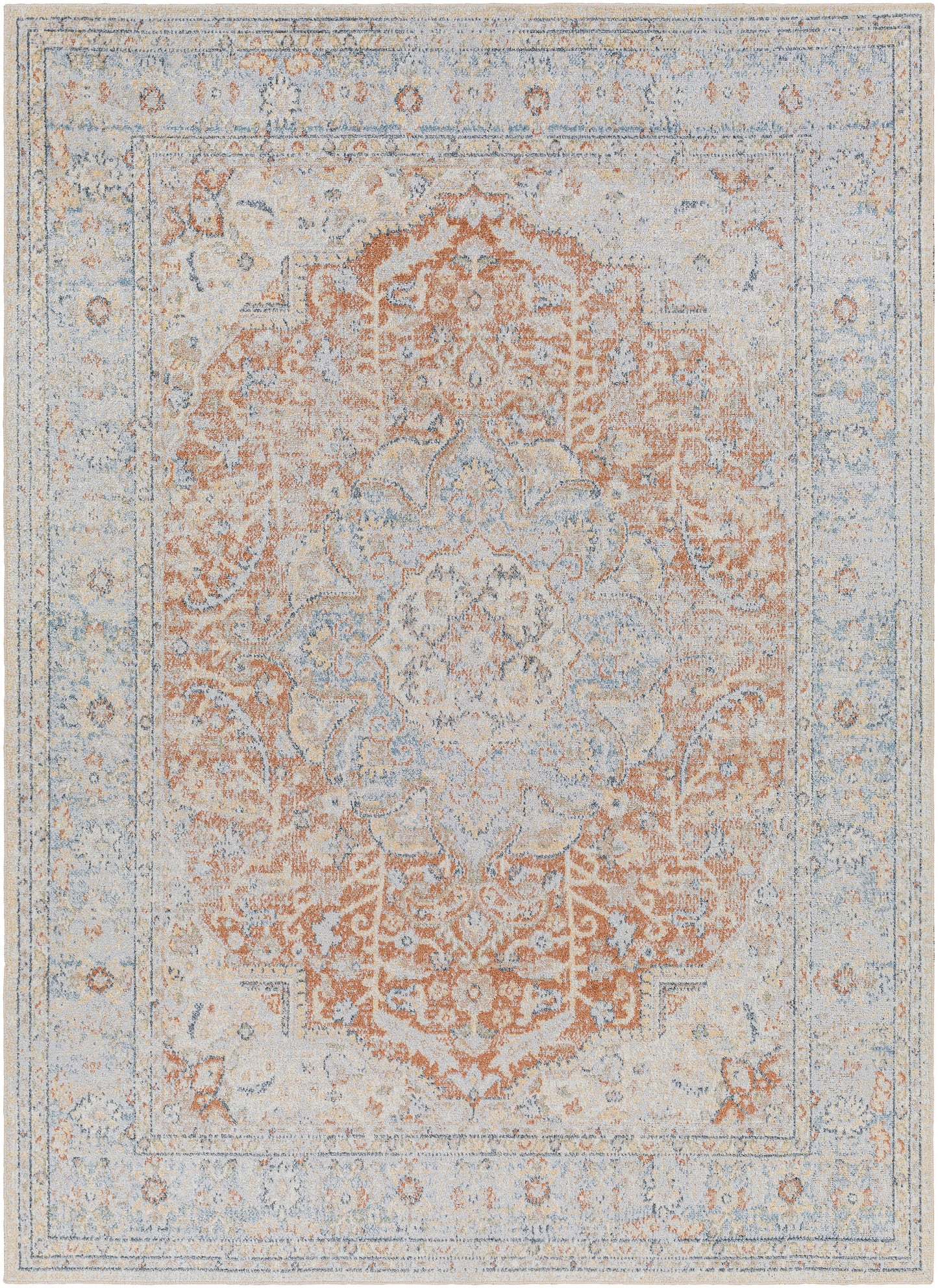 Surya Lillian LLL-2333 Gray Traditional Machine Woven Rug