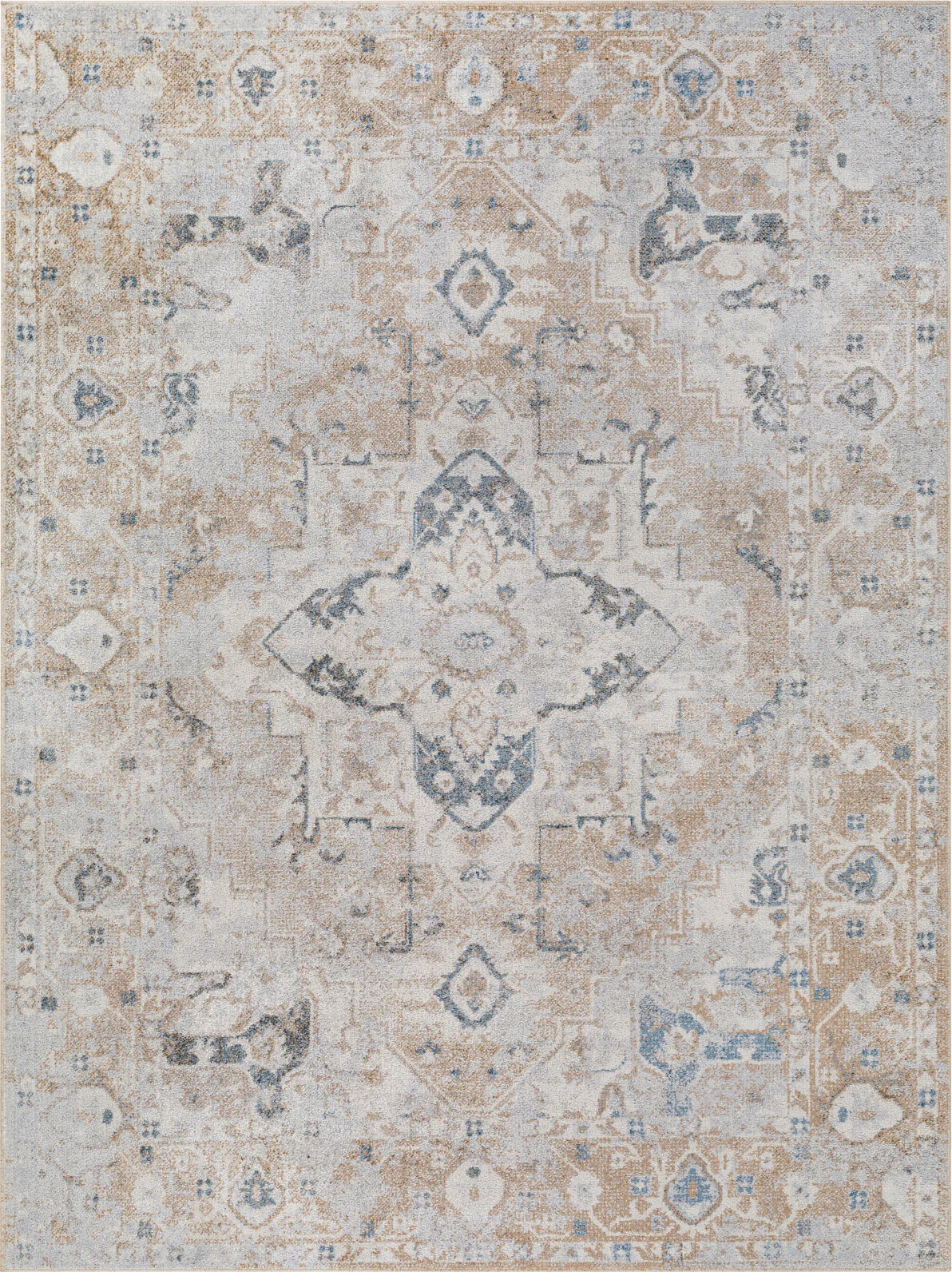 Surya Lillian LLL-2335 Oatmeal Traditional Machine Woven Rug