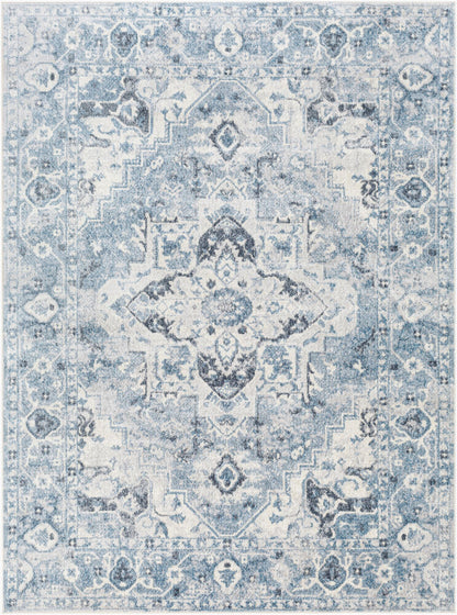 Surya Lillian LLL-2336 Gray Traditional Machine Woven Rug