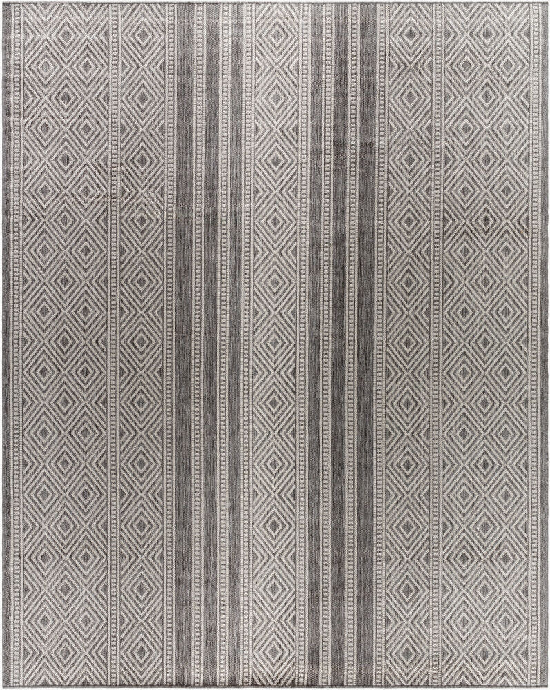 Surya Long Beach LBH-2302 Charcoal Global Machine Woven Rug