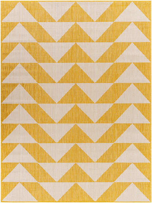 Surya Long Beach LBH-2308 Mustard Global Machine Woven Rug