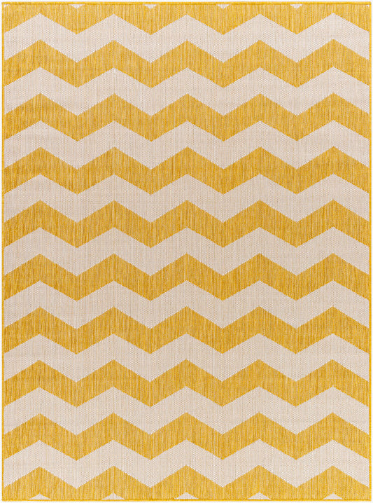 Surya Long Beach LBH-2312 Mustard Global Machine Woven Rug