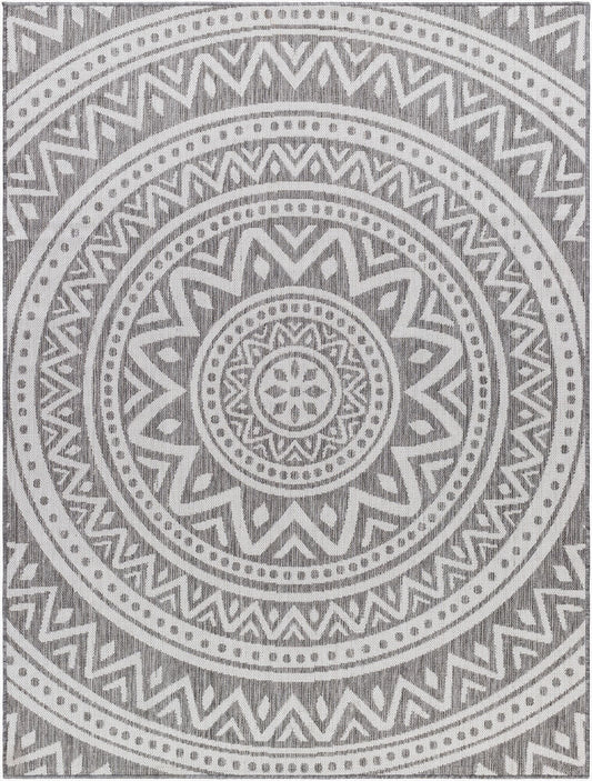 Surya Long Beach LBH-2317 Charcoal Global Machine Woven Rug