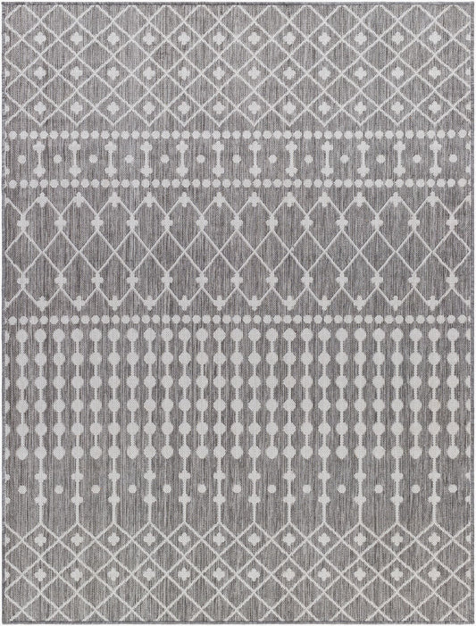 Surya Long Beach LBH-2328 Charcoal Global Machine Woven Rug