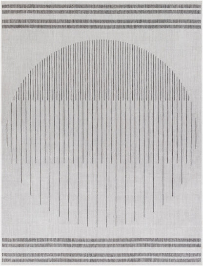 Surya Long Beach LBH-2334 Charcoal Global Machine Woven Rug