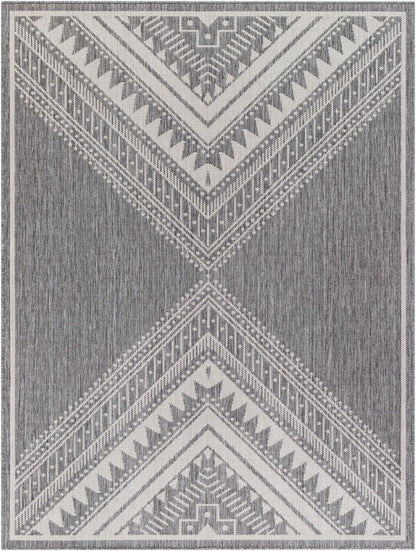 Surya Long Beach LBH-2337 Charcoal Global Machine Woven Rug
