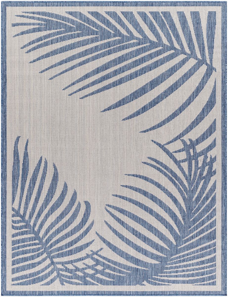 Surya Long Beach LBH-2354 Navy Coastal Machine Woven Rug