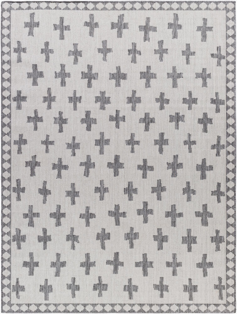 Surya Long Beach LBH-2361 Charcoal Global Machine Woven Rug