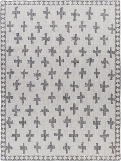 Surya Long Beach LBH-2361 Charcoal Global Machine Woven Rug