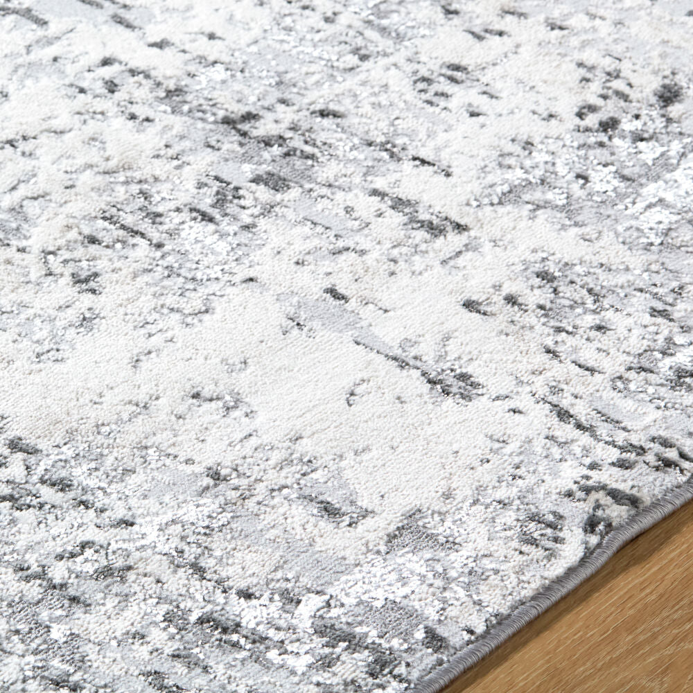 Surya Lustro LSR-2329 Light Gray Modern Machine Woven Rug